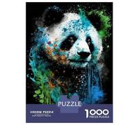 1000 Piece Jigsaws for Teenagers Puzzle Panda Art Style 2 Adult Jigsaw Hands-on Game Pattern Assembly for Is Ideal As A Gift 38x26cm/1000pcs