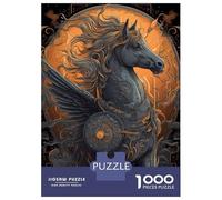 1000 Piece Jigsaws for Teenagers Puzzle Pegasus Mythical World Puzzles for Adults Family Games Wall Art Difficult And Challenge 38x26cm/1000pcs