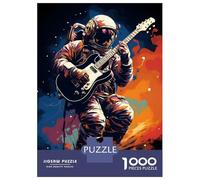 1000 Piece Jigsaws for Teenagers Puzzle Play Guitar Outer Space Adult Jigsaw Hands-on Game But Fun And Humorous Parent-child Interaction 70x50cm/1000pcs