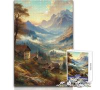 1000 Piece Jigsaws for Teenagers Puzzle Romanticism Paint V Enhance Memory Practical Game for 14+ Puzzle Game Offered (size 38x52cm)