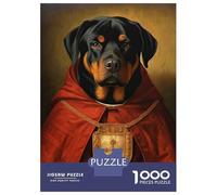1000 Piece Jigsaws for Teenagers Puzzle Rottweiler The Pope Jigsaw for Adults Relaxing Games Precision Cutting Difficult And Challenge 38x26cm/1000pcs