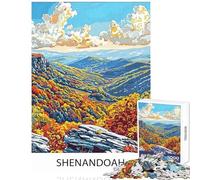 1000 Piece Jigsaws for Teenagers Puzzle Shenandoah National Park Shared Interactive Home Fun Time Special Festive Idea (50x75cm)