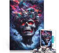 1000 Piece Jigsaws for teenagers Puzzle Skeleton Monarch Stressabbau-Spielzeug Einzigartige Wohndekoration und Geschenke38x26cm