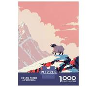 1000 Piece Jigsaws for Teenagers Puzzle Solitude Summit Adult Puzzles Toy Wall Decor A Work of Art Difficult And Challenge 52x38cm/1000pcs