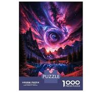 1000 Piece Jigsaws for Teenagers Puzzle Space Fantasy Landscape Jigsaw for Adults Relaxing Games Precision Cutting Difficult And Challenge 52x38cm/1000pcs