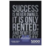 1000 Piece Jigsaws for Teenagers Puzzle Success I Never Owned Adult Puzzles Relaxing Games But Fun And Humorous for Is Ideal As A Gift 52x38cm/1000pcs