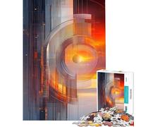 1000 Piece Jigsaws for Teenagers Puzzle Sunset beyond The Stars Relax Games for Educational Game Challenge Toy Birthday Gifts Analysis And Logic (Size 50x75cm)