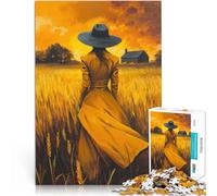 1000 Piece Jigsaws for teenagers Puzzle The Dreamer of the Fields Entspannungsspiele Geeignet für die Schreibtischdekoration38x26cm