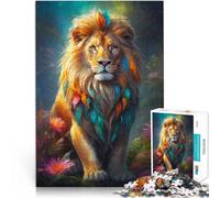 1000 Piece Jigsaws for teenagers Puzzle The Lions Mane Herausforderndes Spiel mit vollständig ineinander greifenden, zufällig geformten Teilen52x38cm