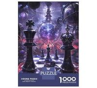 1000 Piece Jigsaws for Teenagers Puzzle The Time of Chess Adult Jigsaw Hands-on Game Enhance Memory Difficult And Challenge 52x38cm/1000pcs