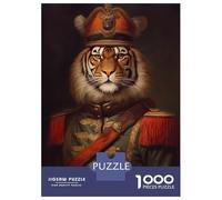 1000 Piece Jigsaws for Teenagers Puzzle Tiger Adult Jigsaw Hands-on Game Pattern Assembly for Is Ideal As A Gift 70x50cm/1000pcs