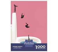 `1000 Piece Jigsaws for Teenagers Puzzle Toilet Diving Sequence Jigsaws for Adults Family Game But Fun And Humorous for Is Ideal As A Gift 70x50cm/1000pcs