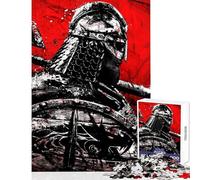 1000 Piece Jigsaws for Teenagers Puzzle Viking Berserker Shared Interactive Home Fun Time Special Festive Idea (50x75cm)