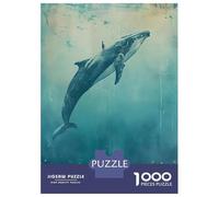 1000 Piece Jigsaws for Teenagers Puzzle Whale Rider Adult Jigsaw Hands-on Game Enhance Memory Difficult And Challenge 52x38cm/1000pcs