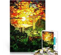 1000 Piece Jigsaws for teenagers Rios Radiant Sunset Herausforderndes Spiel Wanddekoration Einzigartige Geburtstags- und Weihnachtsgeschenke75x50cm