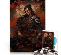 1000 Piece Jigsaws for teenagers Samurai Help the brain exercise addictive toys to cultivate patience Wishlist with Santa Claus 50x70cm