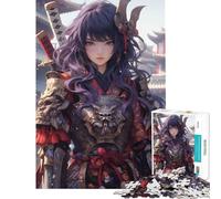 1000 Piece Jigsaws for Teenagers Samurai Warrior Maid Help The Brain Exercise For Family Fun Educational Game for Age 14+ Game (50X75CM)