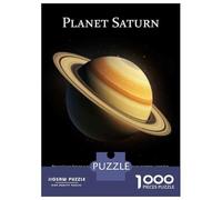 1000 Piece Jigsaws for Teenagers Saturn Planet Poster Puzzles for Adults Hands-on Game Presents for Women Gifts for Friends And Family 52x38cm/1000pcs