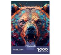 1000 Piece Jigsaws for Teenagers The Mighty Bear Adult Jigsaw Hands-on Game Difficult Challenge Gifts for Friends And Family 52x38cm/1000pcs