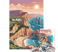 1000 Piece Jigsaws for Teenagers Twelve Apostles Coast Help The Brain Exercise For Family Fun Educational Game for Age 14+ Game (50X75cm)