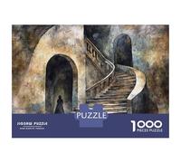 1000 Piece Jigsaws for Teenagers Whispering Staircase A Mysterious Journey Puzzle for Adults Hands-on Game Difficult Challenge Educational Challenge 70x50cm/1000pcs