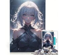 1000 Piece Jigsaws for Teenagers Whitehaired War Educational Toy For Family Fun Suitable for Desktop Decoration 50x75cm