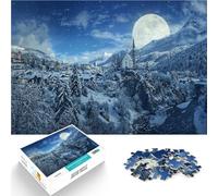 1000 Piece Jigsaws for teenagers Winter Snow Christmas Lernspiele DIY Spielzeug Geschenke für Freunde und Familie38x26cm