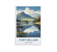1000 Piece Jigsaws Fort William Scotland Challenging Difficult Puzzle Educational Game JigsawPuzzles Gifts for Adults 38x26CM