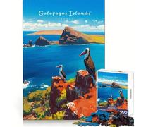 1000 Piece Jigsaws Galapagos Islands Explore Tight Fit Piece Mind Skill Fun Cozy Fun Time Xmas Leisure Gift (50x75cm)
