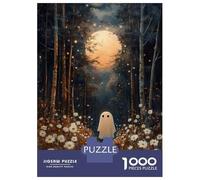 1000 Piece Jigsaws Ghost in The Forest Puzzle for Adults Toy Wall Decor Difficult Challenge Deal As Gifts for The Whole Family 70x50cm/1000pcs