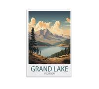 1000 Piece Jigsaws，Grand Lake Colorados Puzzle 1000 Pieces, Relaxing and Challenging Gift for Adults, Teens, Seniors 50x70cm