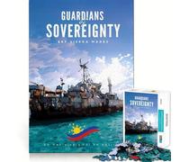 1000 Piece Jigsaws Guardians of Sovereignty Clean Joint Game Smart Play Gift Relax Play Time Xmas Decor Gift (38x52cm)
