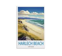 1000 Piece Jigsaws Harlech Beach Gwynedd Challenging Difficult Puzzle Educational Game JigsawPuzzles Gifts for Adults 38x26CM