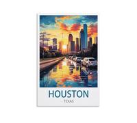 1000 Piece Jigsaws，Houston Texas Jigsaws Puzzles 1000 Pieces Teens Kids Jigsaw Entertainment Toys Brain Challenge Puzzle 50x70cm
