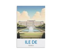 1000 Piece Jigsaws Ile De France 1000 Piece Jigsaw Puzzles for Adults - Challenging Brainteasing Adults Jigsaw Puzzle 70x50CM