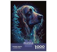 1000 Piece Jigsaws Irish Setter Dog Mythic Puzzle for Adults Toy Wall Decor Difficult Challenge Deal As Gifts for The Whole Family 38x26cm/1000pcs
