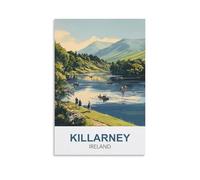 1000 Piece Jigsaws，Killarney Ireland Jigsaw Puzzle 1000 Pieces for Adults Kids Teens Large Families Puzzle Game 52x38cm