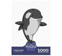 1000 Piece Jigsaws Killer Whale Yoga Fitness Puzzle for Adults Toy Wall Decor Difficult Challenge Deal As Gifts for The Whole Family 38x26cm/1000pcs