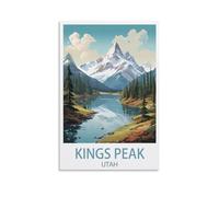 1000 Piece Jigsaws，Kings Peak Utah Puzzle 1000 Pieces, Relaxing and Challenging Gift for Adults, Teens, Seniors 50x70cm