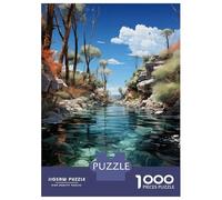 1000 Piece Jigsaws Maldivian Serenity Puzzle for Adults Toy Wall Decor Difficult Challenge Deal As Gifts for The Whole Family 38x26cm/1000pcs
