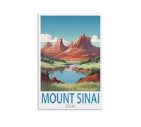 1000 Piece Jigsaws，Mount Sinai Texas Paper Jigsaw Puzzle 1000 Pieces Adult Toys Decompression Game 52x38cm