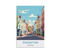 1000 Piece Jigsaws，Paignton Devon For Kids And Adults, Personalised Assembling Jigsaw Fun Game 38x26cm