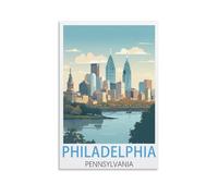 1000 Piece Jigsaws，Pennsylvania Philadelphia Jigsaw Adult Decompression Game Puzzle Students Toys for Children Christmas Birthday Gifts 38x26cm