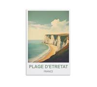 1000 Piece Jigsaws,Plage D'Etretat France For Kids And Adults, Personalised Assembling Jigsaw Fun Game 70x50cm