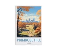 1000 Piece Jigsaws，Primrose Hill London Jigsaw Puzzle 1000 Pieces for Adults Kids Teens Large Families Puzzle Game 52x38cm