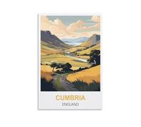 1000 Piece Jigsaws Puzzles for Adults，Cumbria England Classic Brain Challenge Jigsaw Puzzle, Difficult Challenging Game 52x38cm