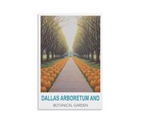 1000 Piece Jigsaws Puzzles for Adults，Dallas Arboretum And Botanical Garden Posters Classic Brain Challenge Jigsaw Puzzle, Difficult Challenging Game 70x50cm