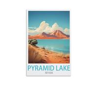 1000 Piece Jigsaws，Pyramid Lake Nevadas，Home Decor Birthday Party Gift Toy for Men Women Elders Seniors 52x38cm