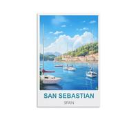 1000 Piece Jigsaws San Sebastian Spain，paper Jigsaw Puzzle for Kids Adult, Puzzle Game Toys Gift for Wall Decoration 70x50cm