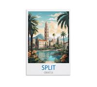 1000 Piece Jigsaws Split Croatia 1000 Piece Jigsaw Puzzles for Adults - Challenging Brainteasing Adults Jigsaw Puzzle 38x26CM